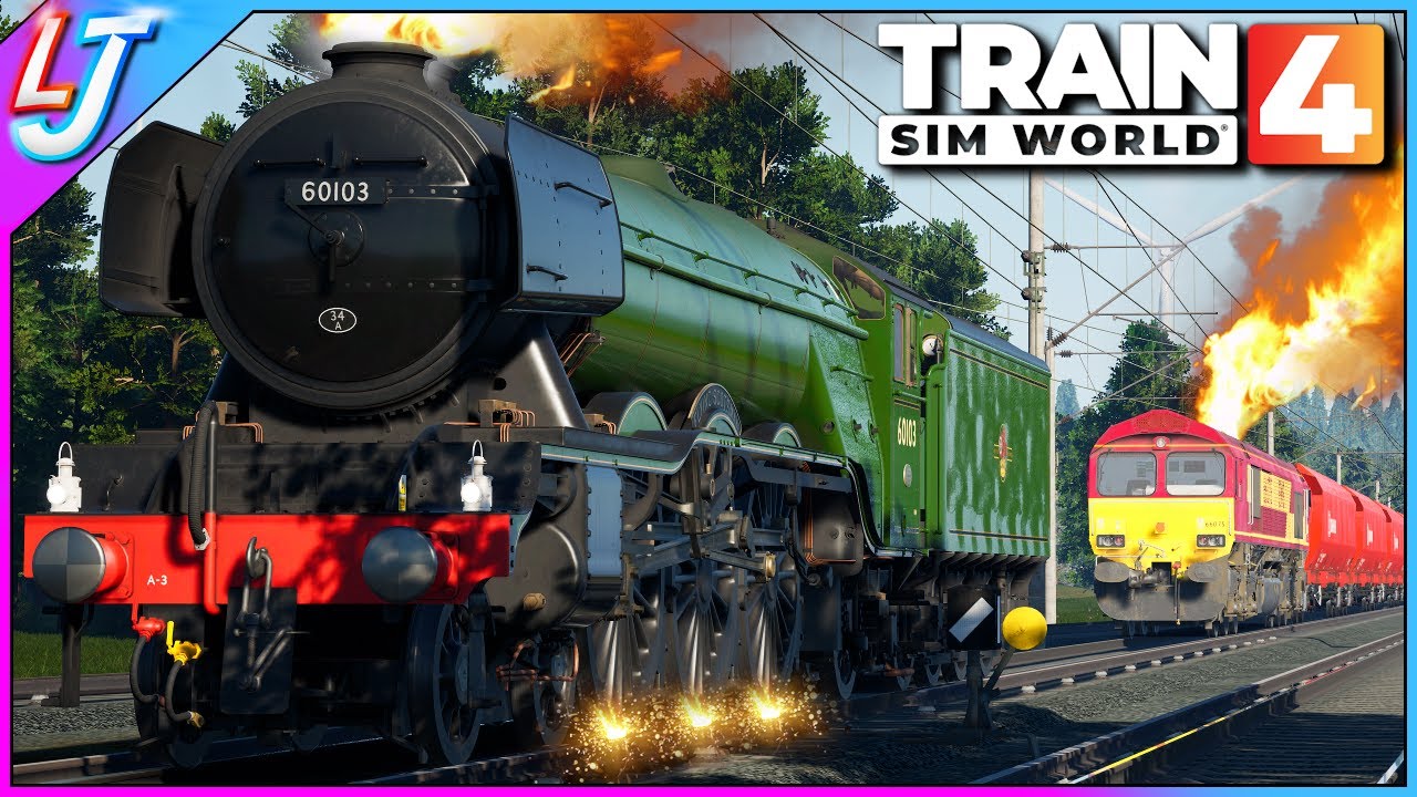 Train Sim World 4 — сможет ли шотландец остановить БЕГЛЫЙ поезд класса 66?