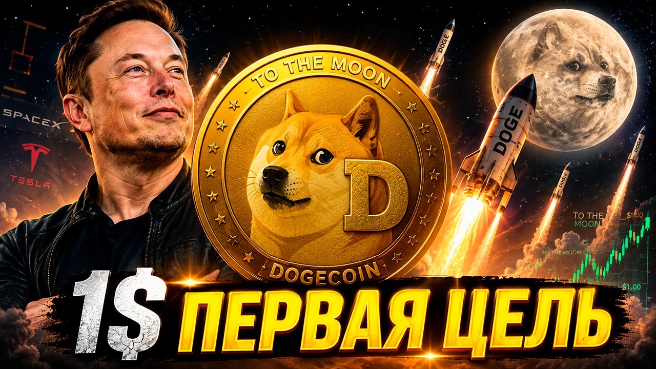 DOGECOIN СОБЫТИЯ 2022-2026 | КИТЫ ИНВЕСТИРОВАЛИ 7 МИЛЛИАРДОВ $ | СРОЧНО КУПИ | ПРОГНОЗ DOGE 2026