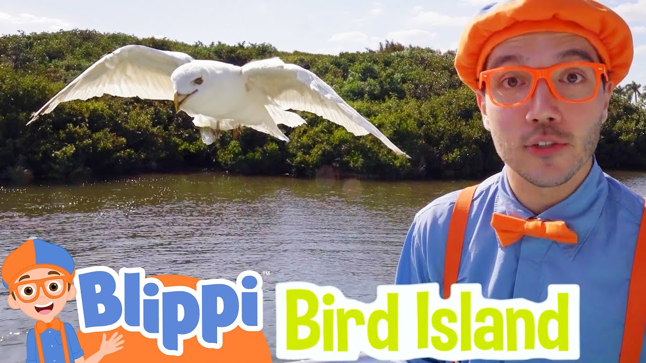 Blippi Boards a Boat To Bird Island | Blippi | Shows for Kids - Explore With Me!
