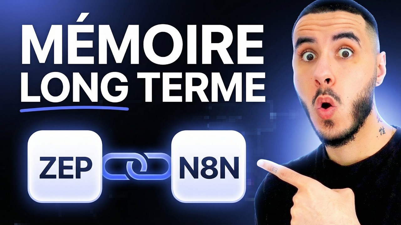 J’ai donné une MÉMOIRE HUMAINE à mon Agent IA (ZEP + n8n)