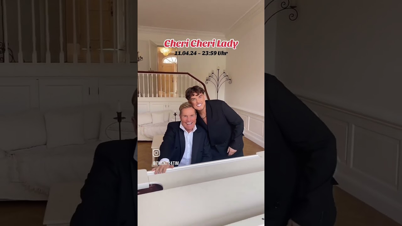 Dieter Bohlen and Twenty 4Tim - Cheri Cheri Lady