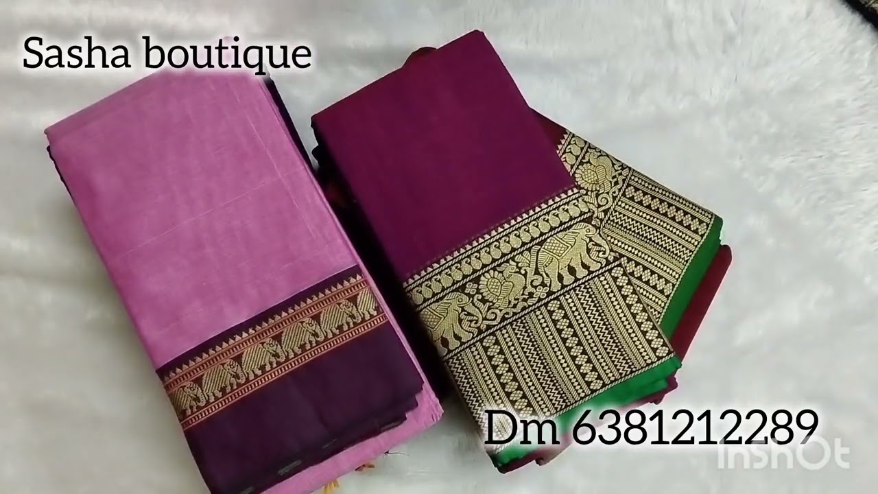 🌺Bluk dispatch to Netherland🌺  pure narayan pet mercerized cotton handloom saree @Sashaboutique2024 
