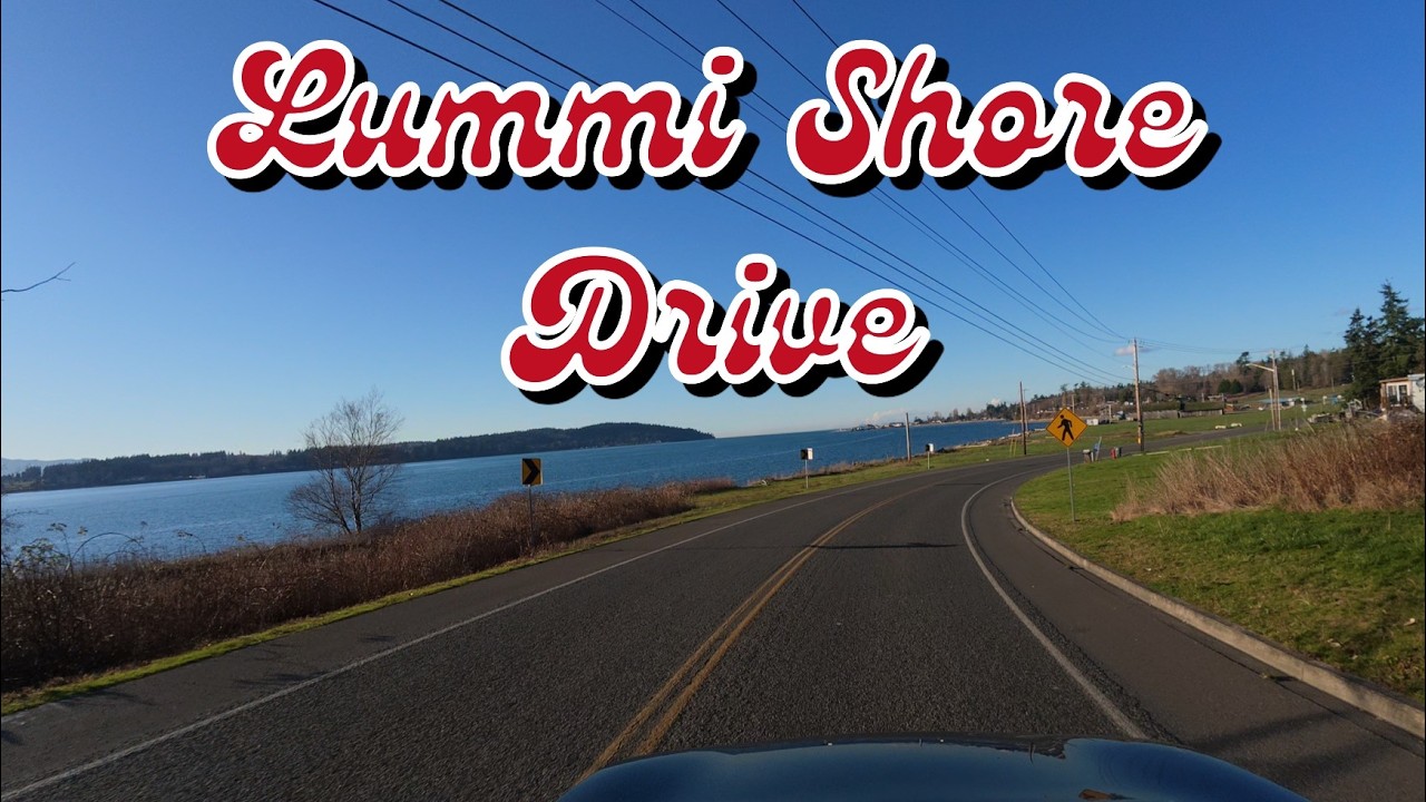 Lummi Shore Road - Drive Along 4K