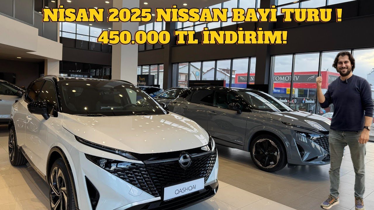 NİSAN 2025 NİSSAN BAYİ TURU! 450.000 TL İNDİRİM!
