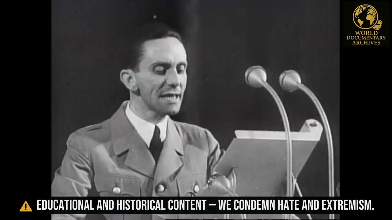 1937: Goebbels & Hess Speeches on &ldquo;Jews and Bolshevism&rdquo; | Echo der Heimat V | Nazi Propaganda Film