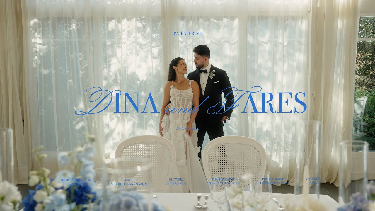 DINA & FARES - Beautiful  destination wedding in Barcelona