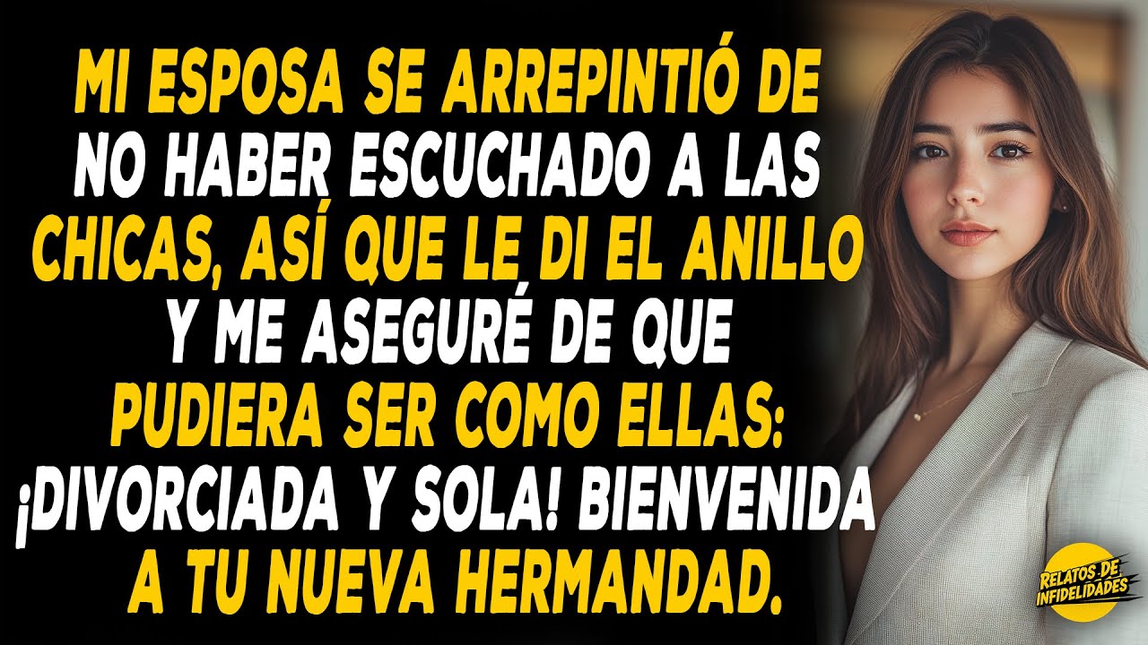 Mi Esposa Se Arrepintió De “no Haber Escuchado A Las Chicas”, Así Que Me Aseguré De Que Ella...