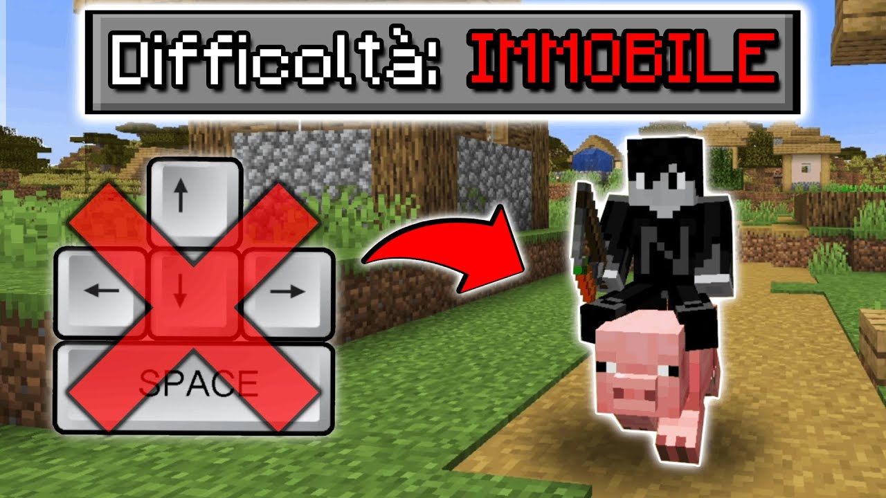 Minecraft, ma NON POSSO MUOVERMI...