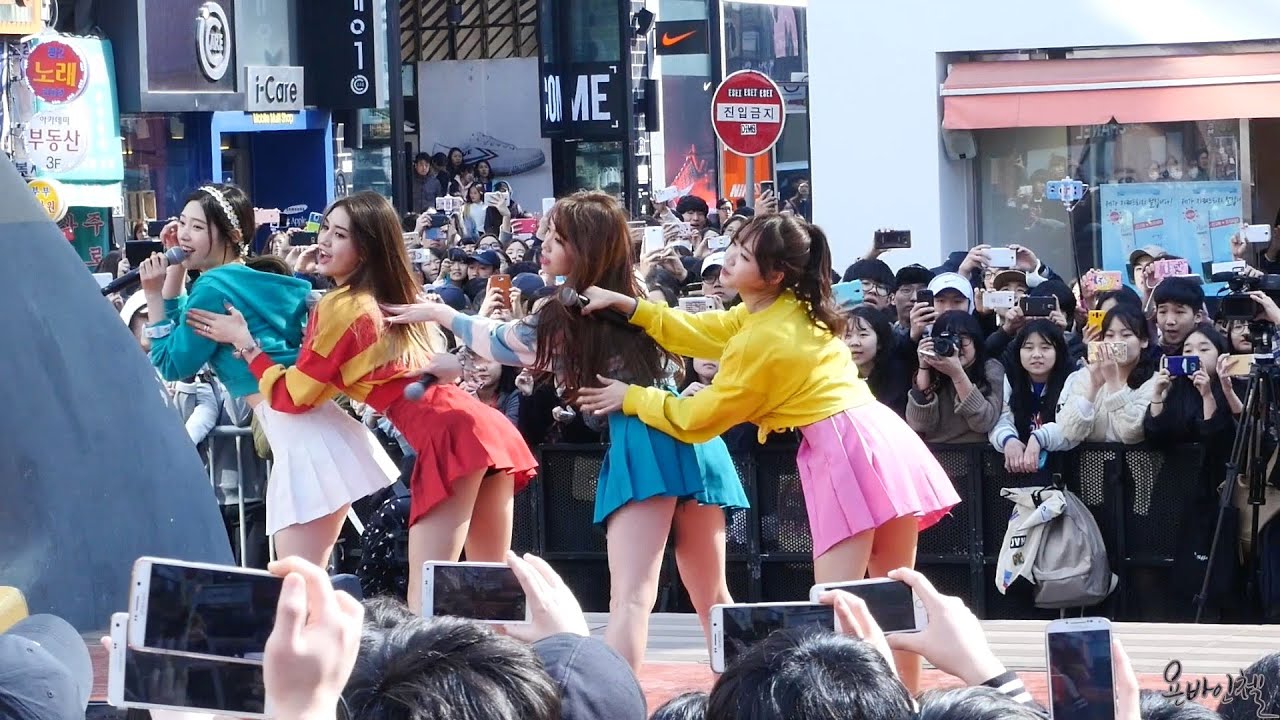 160326 프로듀스101(Produce101)_(7 Go Up) Yum-Yum [대구 동성로 게릴라콘서트] 직캠 by 욘바인첼
