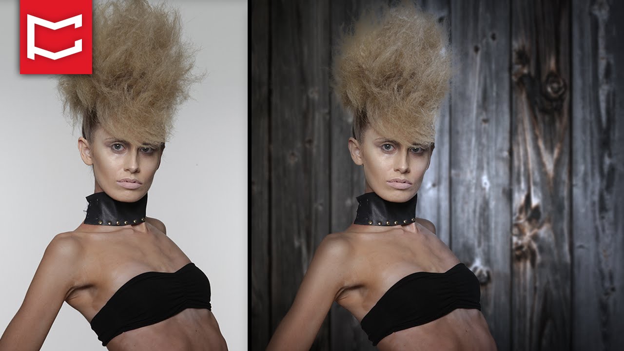 Photoshop Saç Dekupe Arka Plan Değiştirme, Işıklandırma