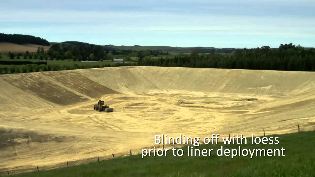 Water storage reservoir construction