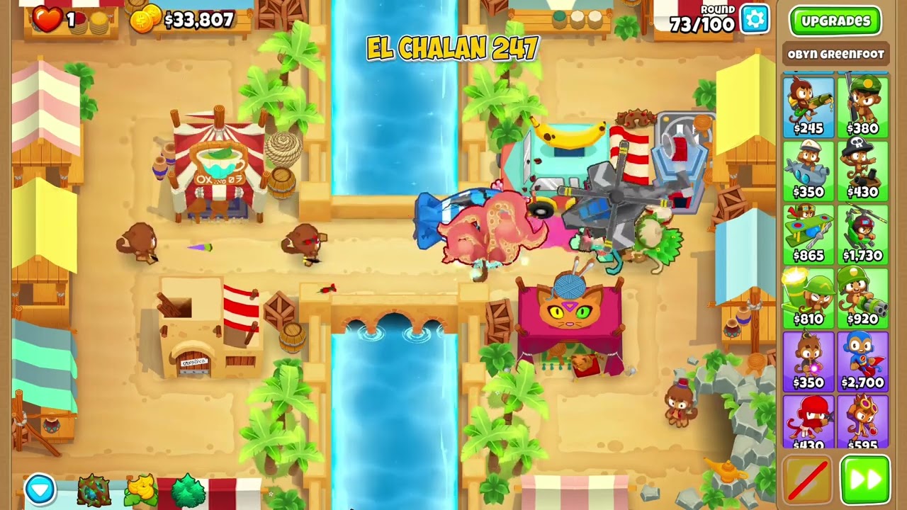 Bazaar CHIMPS (Easy Way) Bloons TD 6