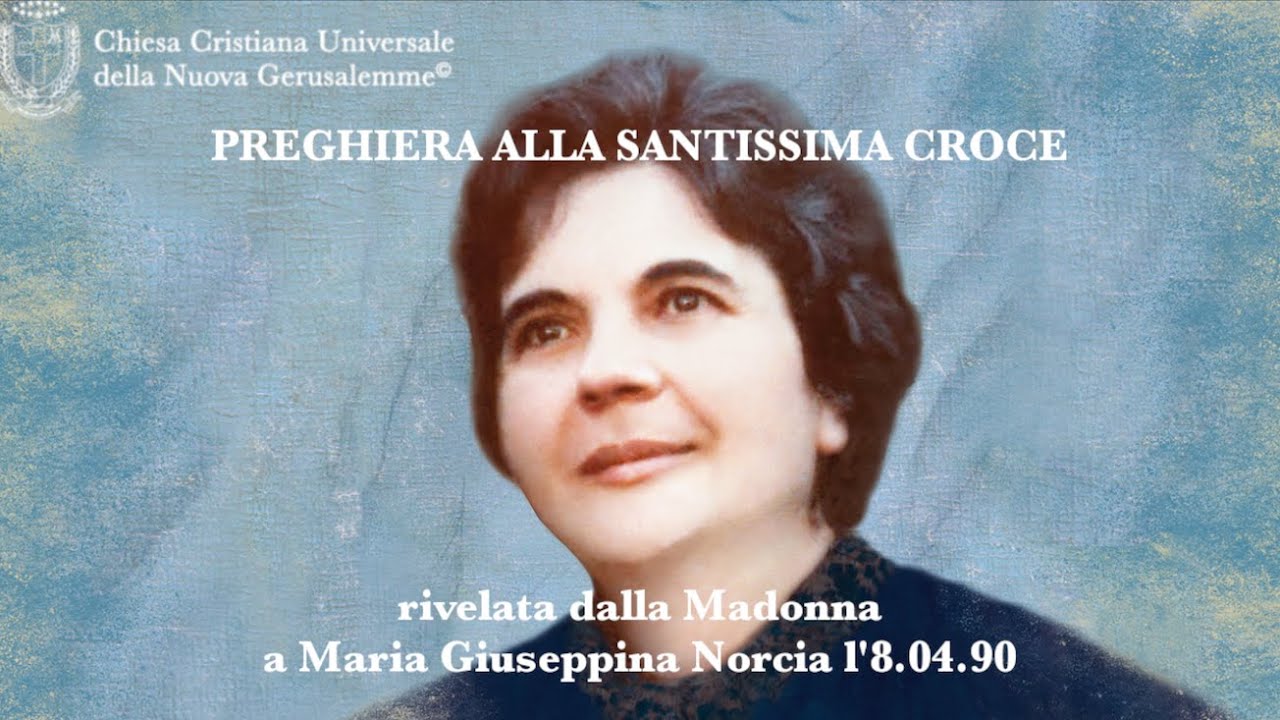 Preghiera alla Santissima Croce