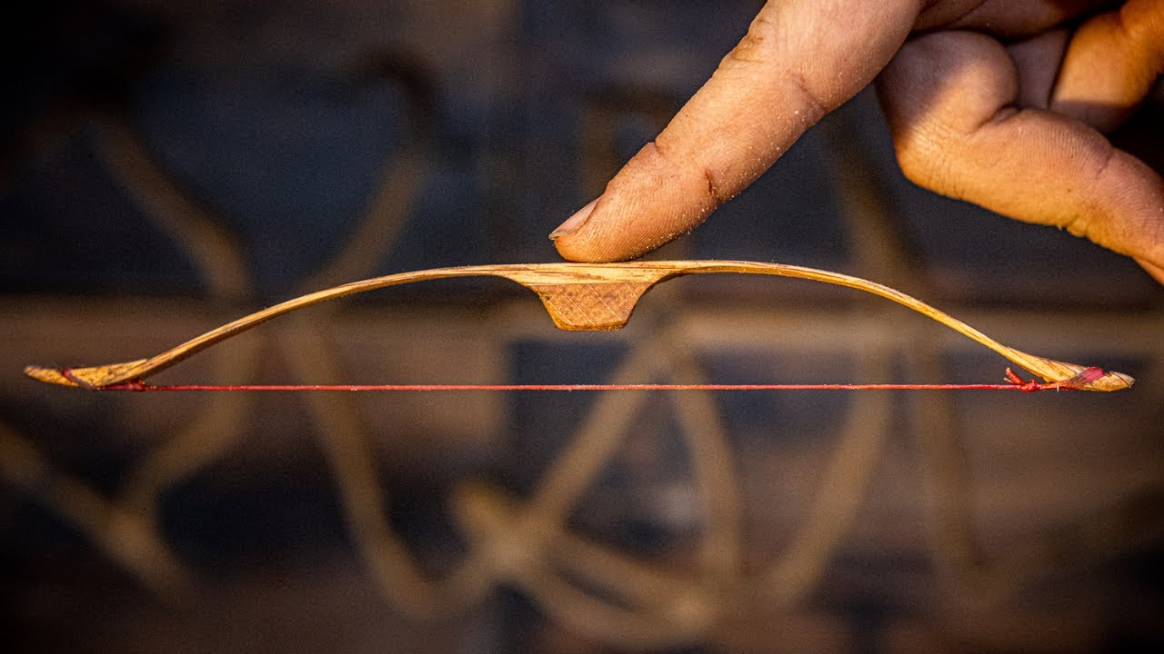 Making the Smallest Recurve Bow EVER  