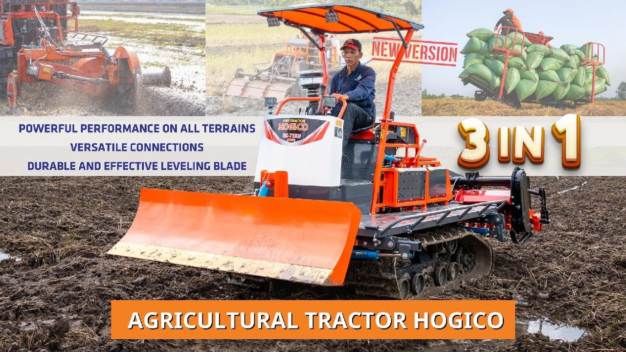 Experience the Superior Power with AGRICULTURAL TRACTOR HOGICO 3-in-1| 𝐇𝐎𝐆𝐈𝐂𝐎 𝐏𝐇𝐈𝐋𝐈𝐏𝐏𝐈𝐍𝐄𝐒 ᴴᴰ✔