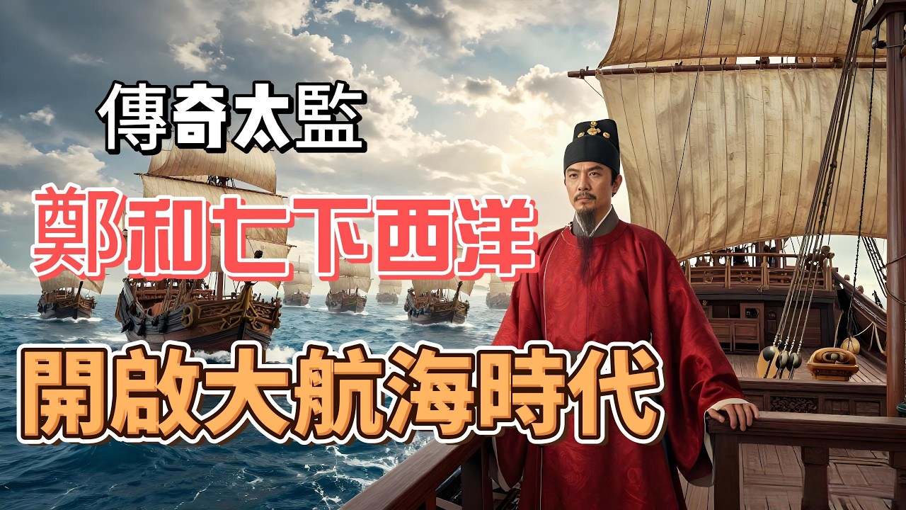 傳奇太監鄭和七下西洋，開啟大航海時代 | 歷史解讀，千年中國史，歷史故事，床前電臺，睡前故事#傳奇太監