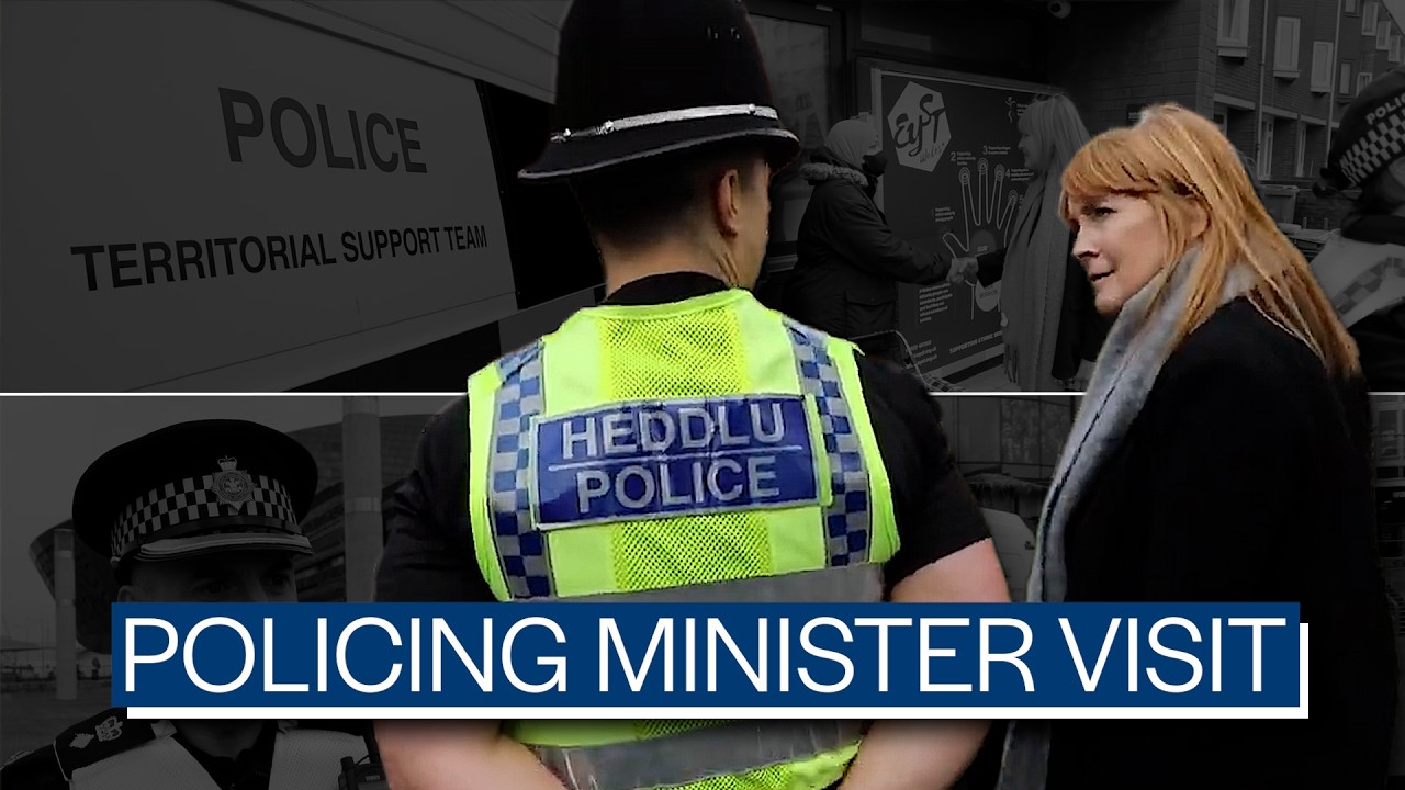 Policing Minister Visit to Cardiff Bay