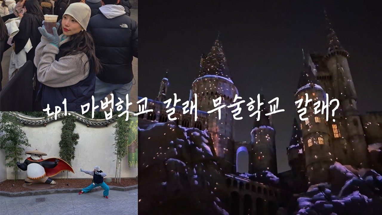 TRIP 1 너네 중국 수도 알아? 상하이? 아니 베이징 ⎸ 리췬카오야 알아? 북경오리 하오츠 ⎸ 유니버셜 가봤어? 너 마법학교 갈래 무술학교 갈래? ⎸ 해리포터vs쿵푸팬더