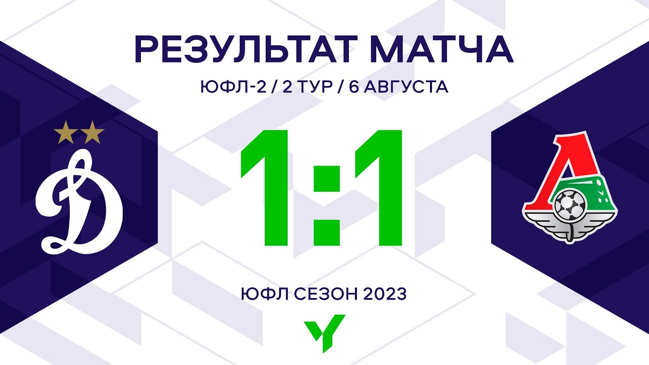 ЮФЛ-2. Динамо - Локомотив. 2-й тур. Обзор