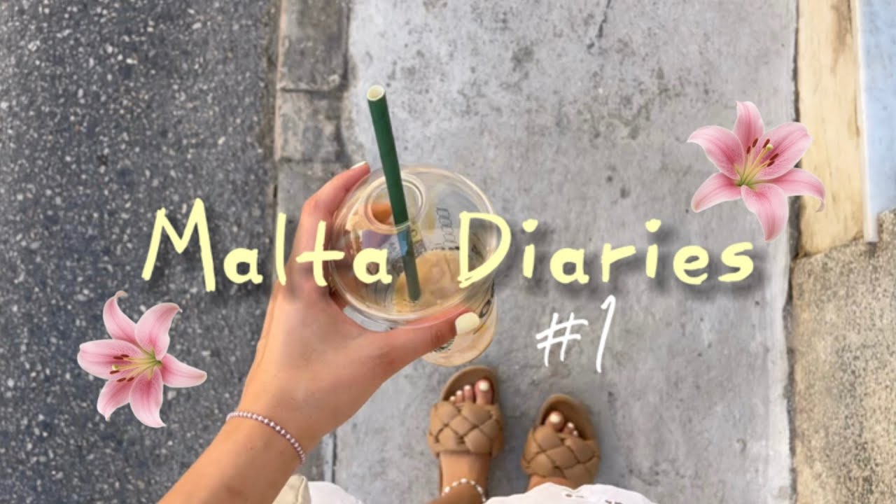 ★VLOG★ Мальта #1(аэропорт, первый день на острове и много солнца)| adriana's diary