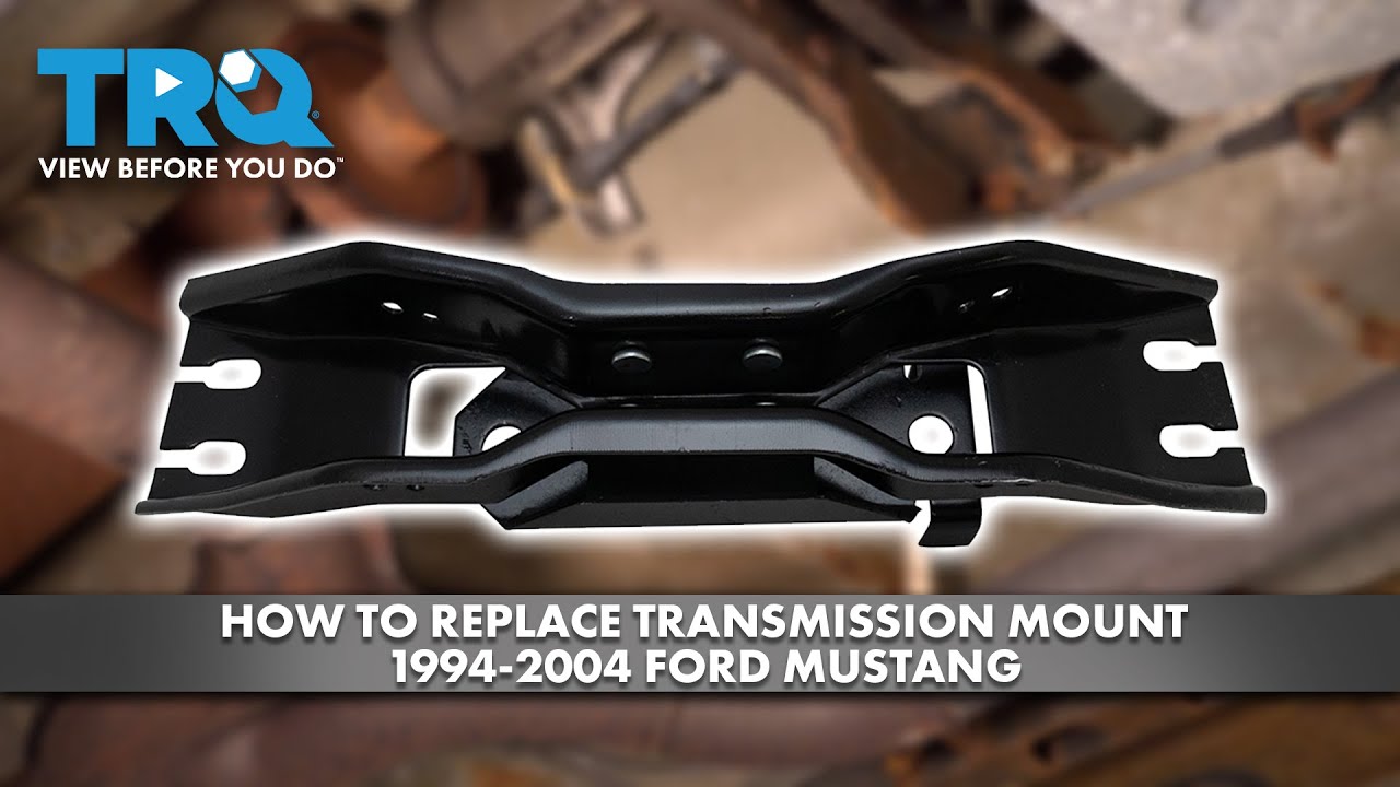 How to Replace Transmission Mount 1994-2004 Ford Mustang
