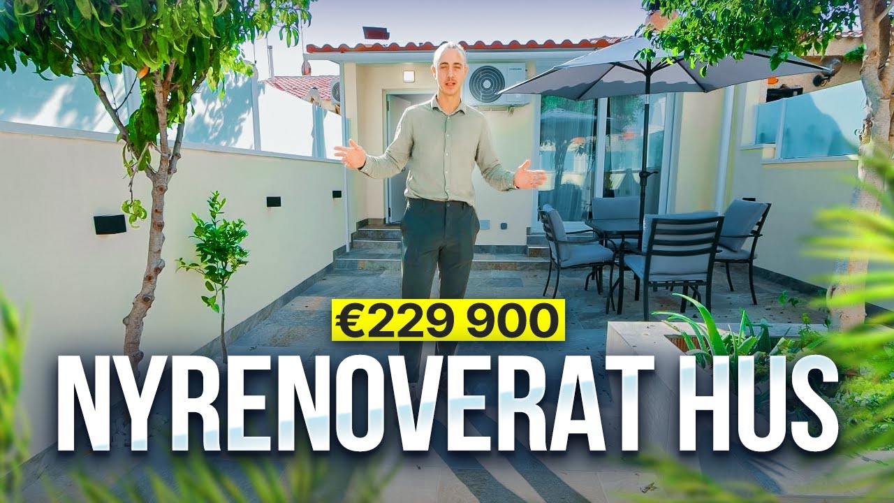 Här vill du bo🌴 Ljusa rum, grill och sol året runt 🇪🇸 Fly vardagen – Bo i Spanien
