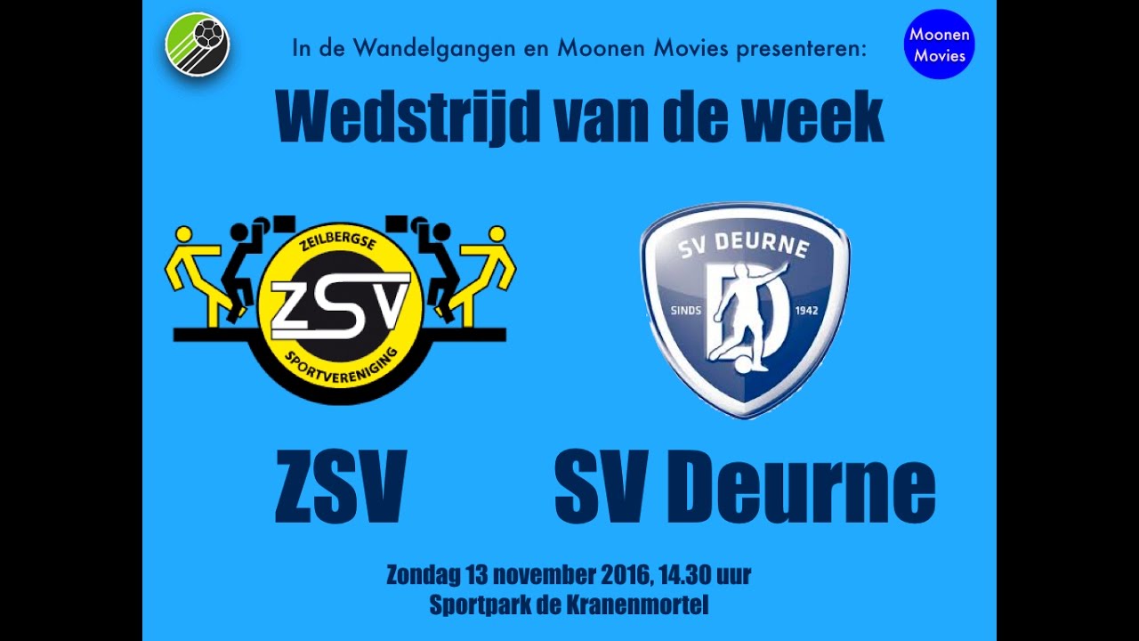 ZSV-SV Deurne 13-11-2016