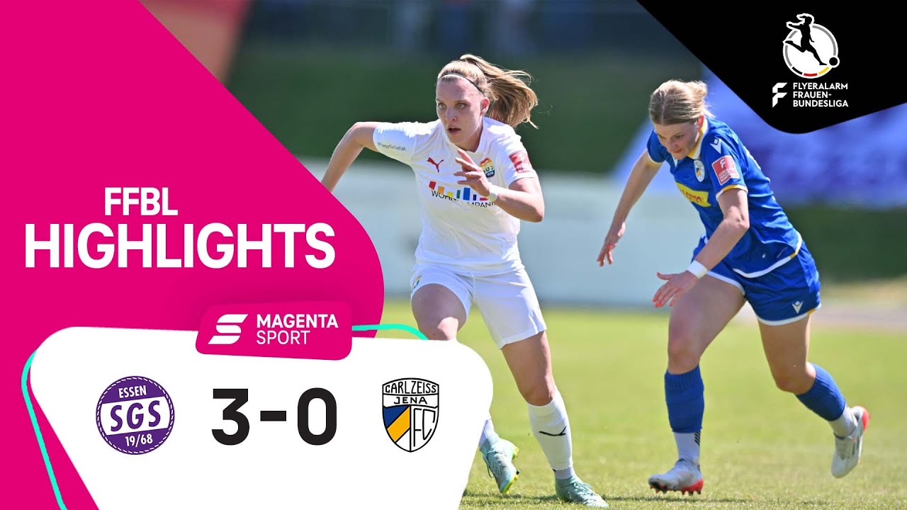 SGS Essen - FC Carl Zeiss Jena | Highlights FLYERALARM Frauen-Bundesliga 21/22