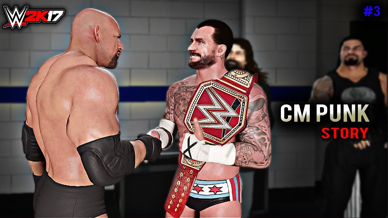 WWE 2K17 CM Punk Story - YOUR NEW UNIVERSAL CHAMPION CM PUNK ft. Triple H, Reigns PART 3 (PS4 & XB1)