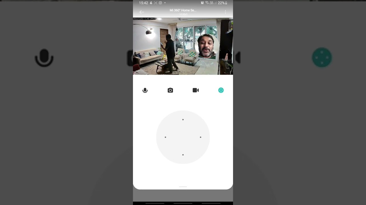 Включение отслеживания человека/объекта на камере видеонаблюдения Xiaomi Mi 360 2k Pro с Bluetoot...