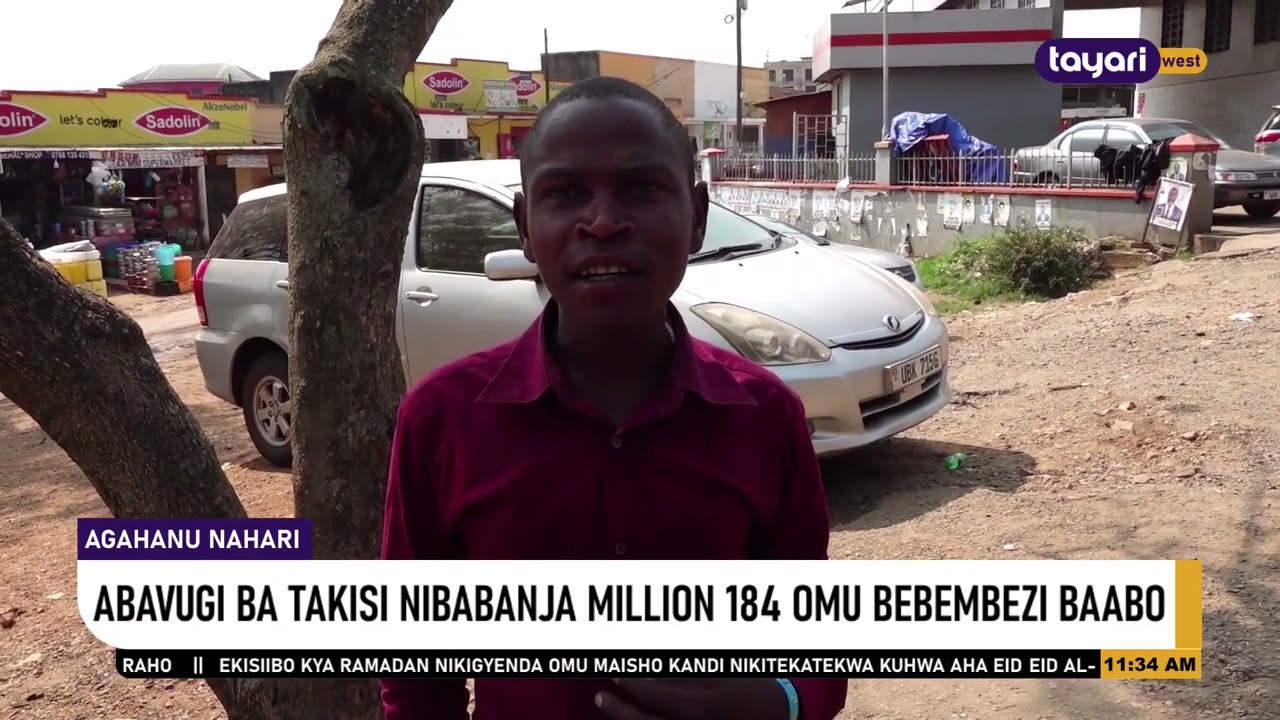 ABAVUGI BA TAKISI NIBABANJA MILLION 184 OMU BEBEMBEZI BAABO - BUSHENYI