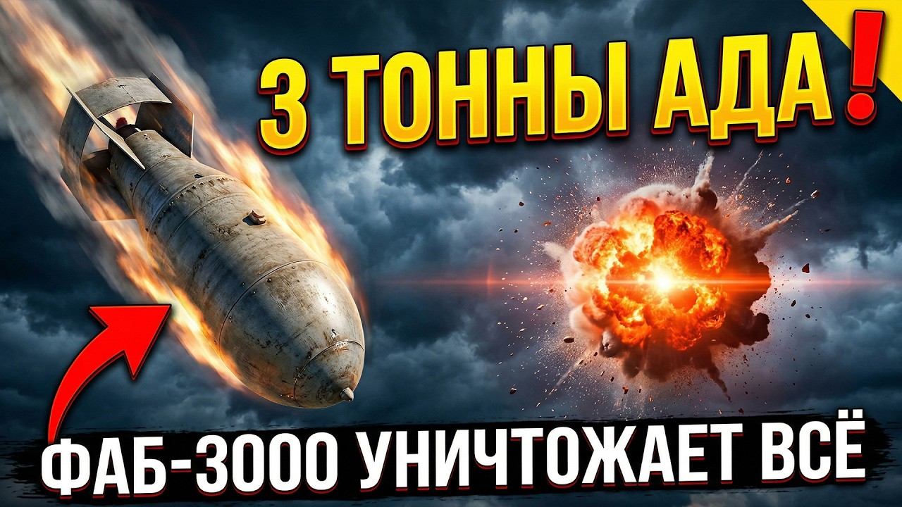 ФАБ 3000 Советская легенда вернулась  И она страшнее, чем ты думаешь