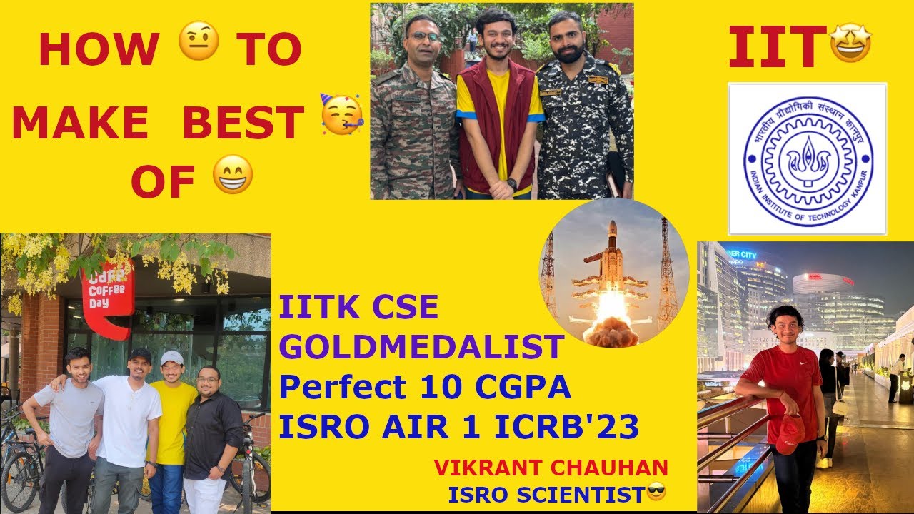 Joining M.Tech/MS at IIT? 🎓 Here's What I Wish I Knew 😯 | 🥇 IITK Gold Medalist & 🚀 ISRO AIR 1 Guide