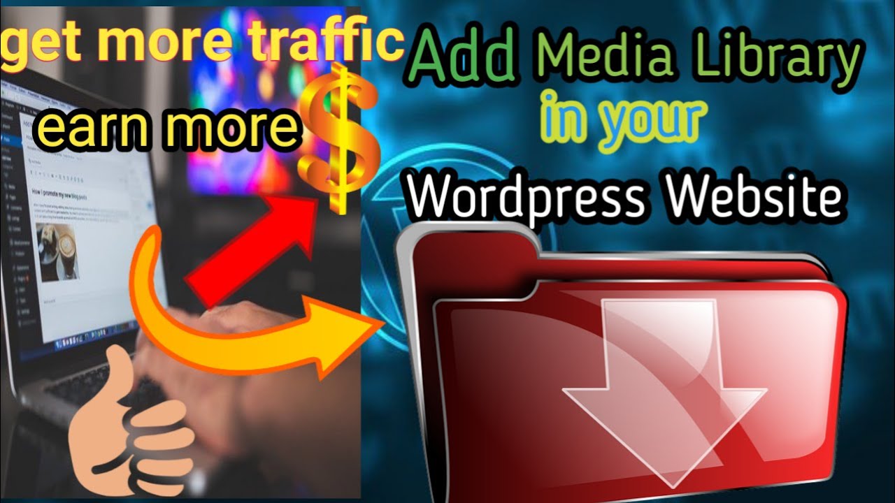 Wordpress Media Library Folders with Full Explanation for beginners | wordpress website [Digital S]