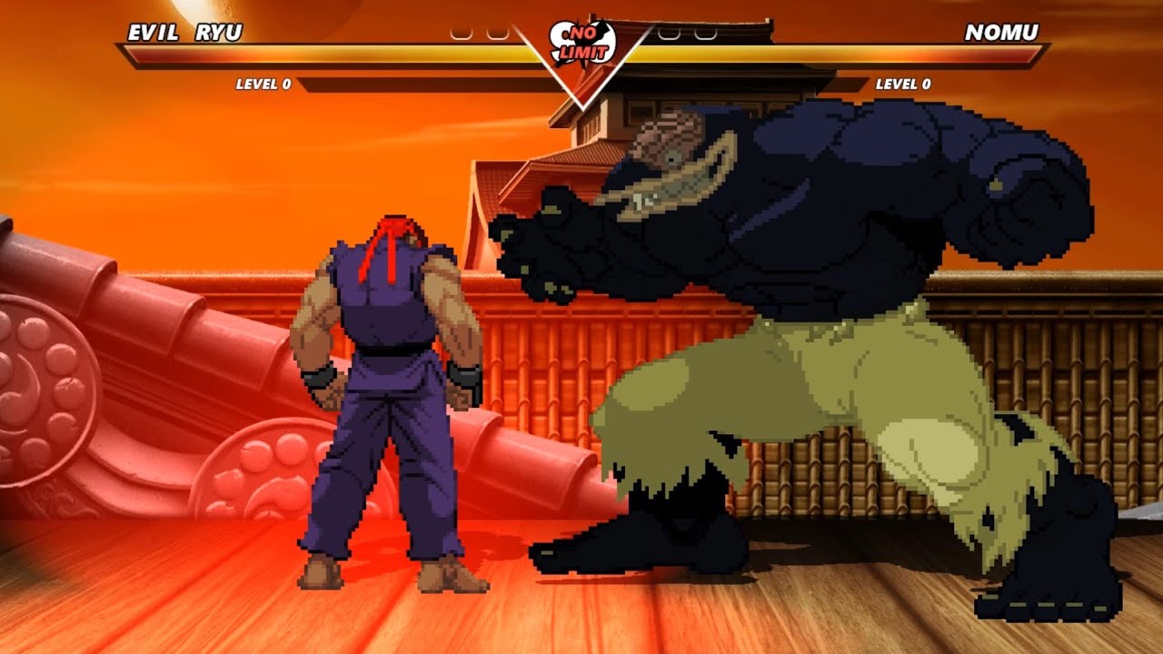 EVIL RYU vs NOMU - The most epic fight ever made!