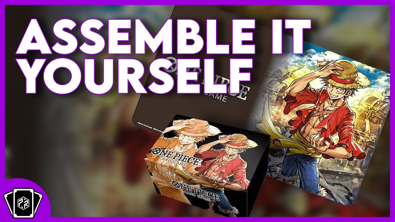 ASSEMBLE IT YOURSELF - Cracking One Piece Playmat and Storage Box Set - Monkey D. Luffy [REVIEW]