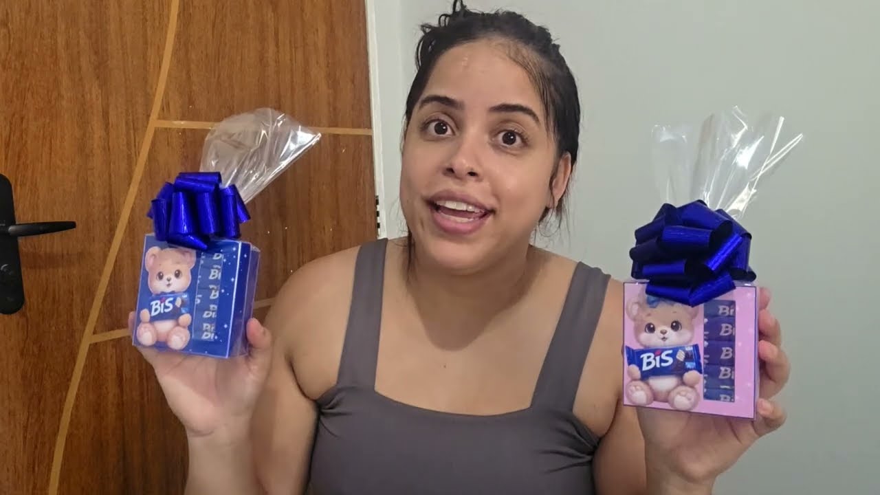 LEMBRANCINHA COM BIS PARA O DIA DA MULHER, DIA DAS MÃES E PÁSCOA 