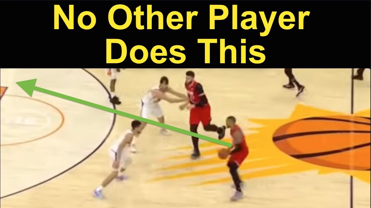 Damian Lillard's Signature Pick&Roll Move (Early Split)