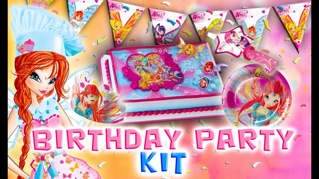 Winx Birthday Party Kit