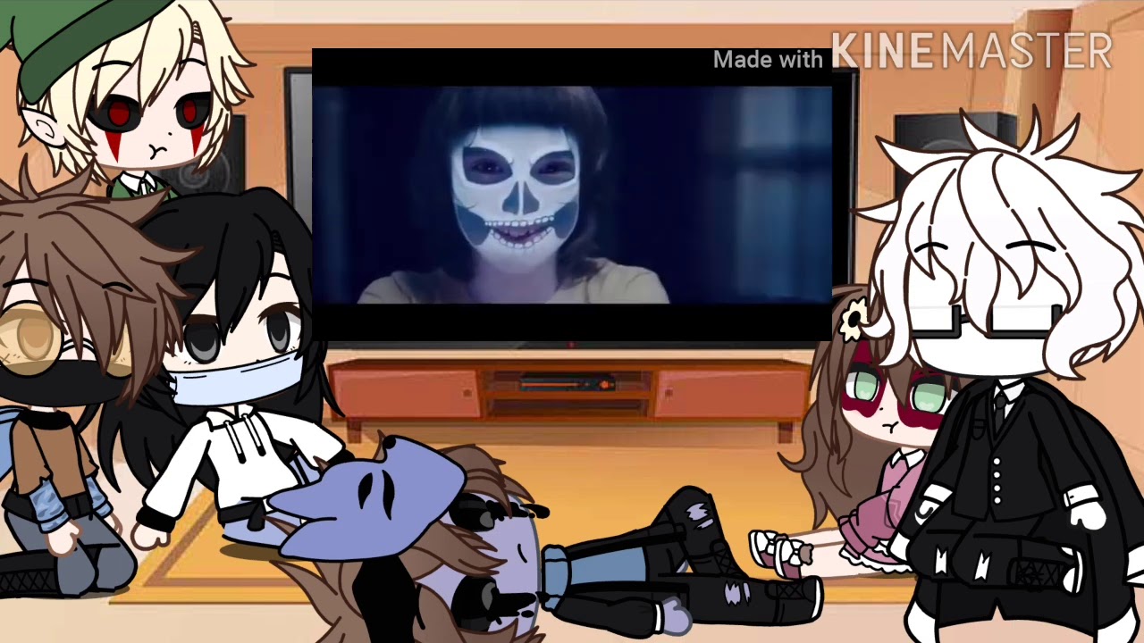 creepypastas react to horror movie trailers [part 4] read pined comment