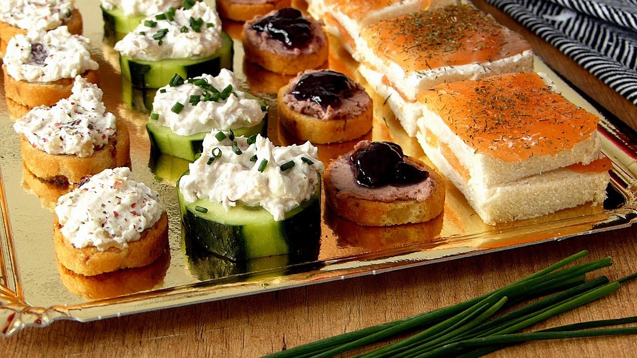 Canapés fáciles, recetas de navidad ESPECIALES