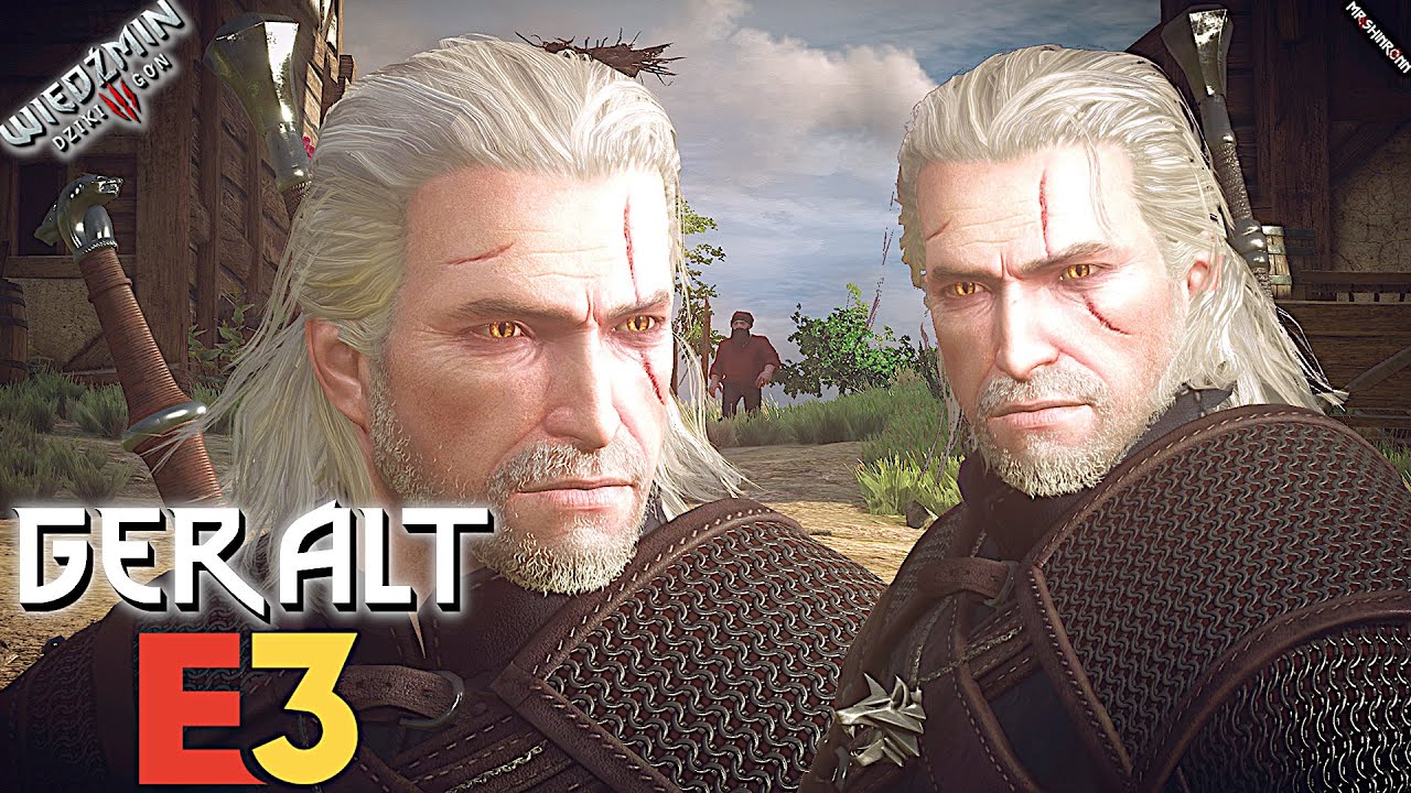 🔥Wiedźmin 3 Dziki Gon【Geralt E3 2014】【Gameplay_Geralt E3-2014】【VGX-2014】【E3-2014】【MODS】【4K】【🎙KOM】
