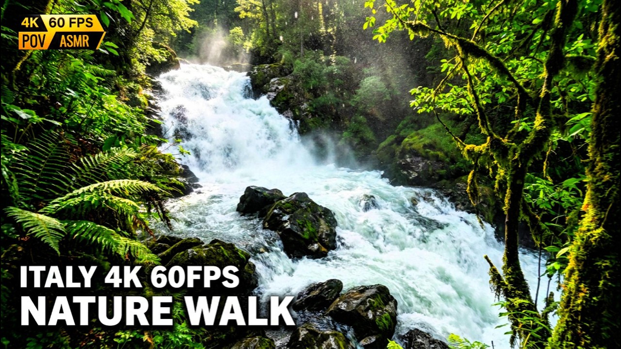 MERANO WATERFALL 2026 | 4K 60FPS Nature Walk