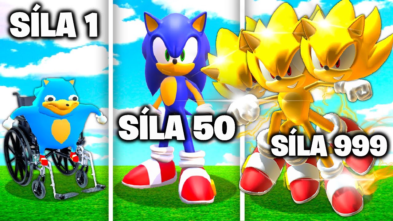 Vylepšuju NOOB SONICA na SONIC BOHA v GTA 5!