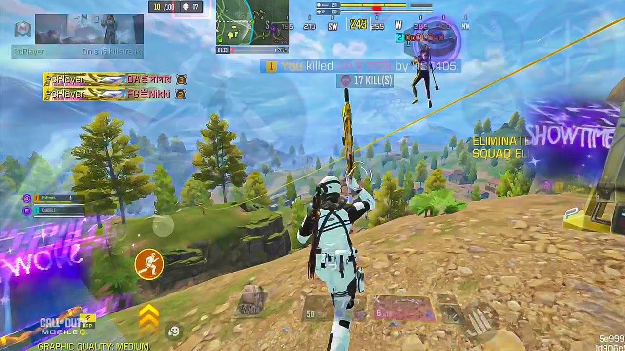 AFTER LONG TIME I USE ENEMY'S LEGENDARY HS0405 | COD MOBILE!