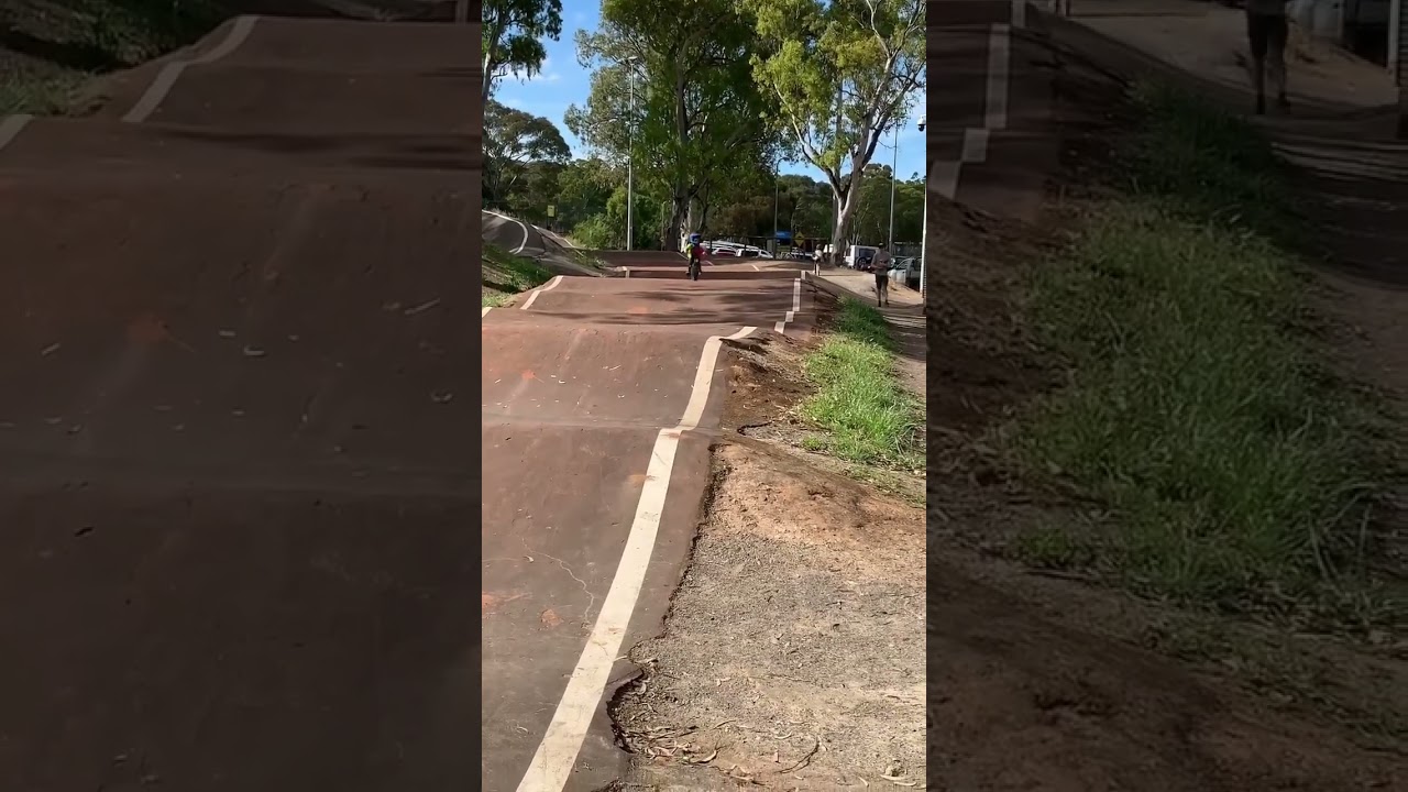 My first big crash #bmx #bikes #kidsvideo #crash #beach #