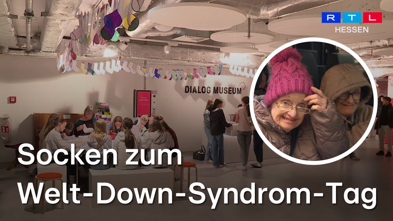 Das Dialogmuseum und die Initiative 21malDREI machen in Frankfurt auf Trisomie21 aufmerksam