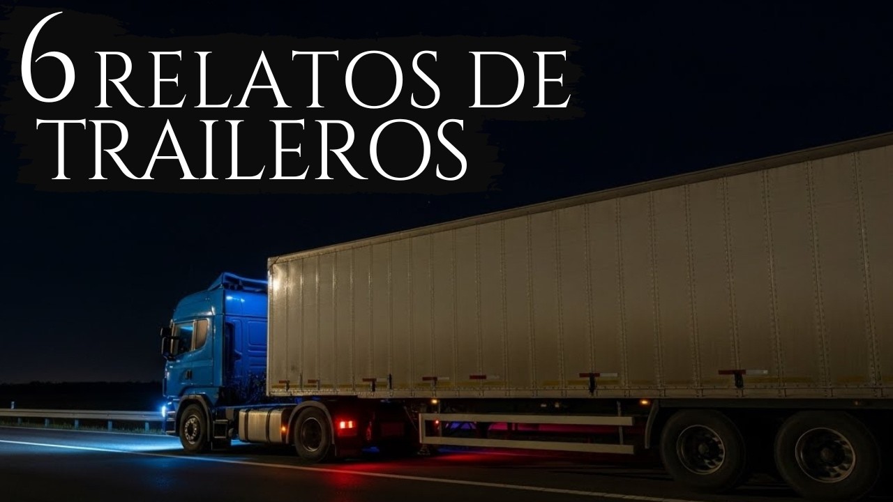 HISTORIAS DE TERROR DE TRAILEROS MEXICANOS | 6 RELATOS ATERRADORES