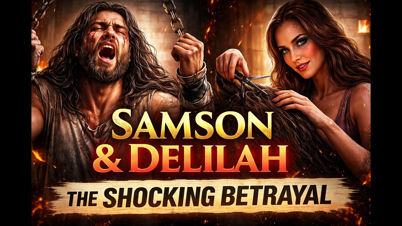 SAMSON AND DELILAH | A Story of Strength, Betrayal, and Redemption | Bible story