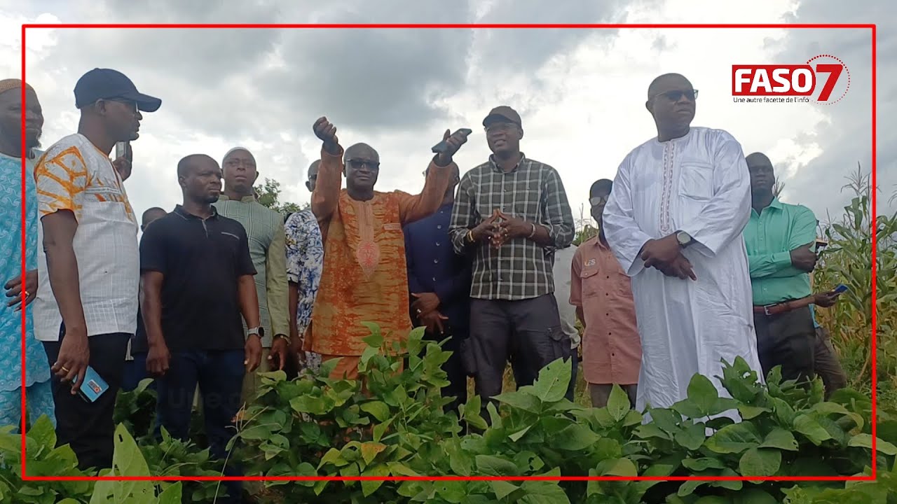 Burkina Faso : Le président des producteurs semenciers visite des projets agricoles dans le Ziro